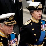 König Charles und Prinzessin Anne