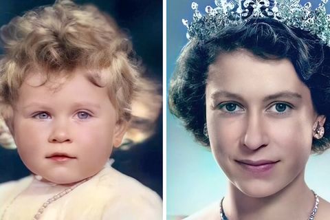 Das Leben der Queen im emotionalen Zeitraffer-Video: Wie sich Elizabeth II. in 96 Jahren verändert hat