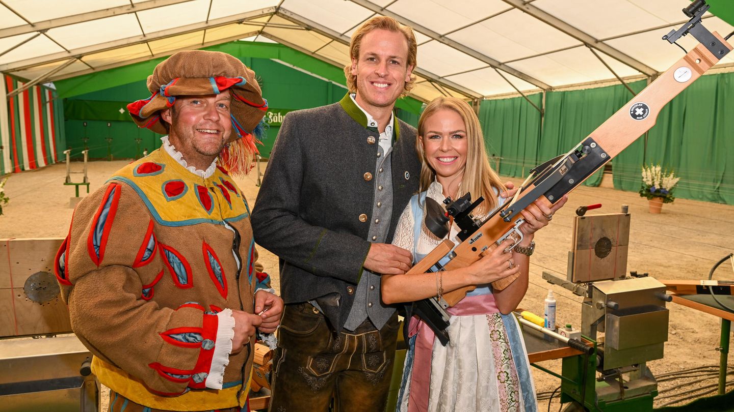 Frank, Carolin Henseler und Yannik Erkenbrecher