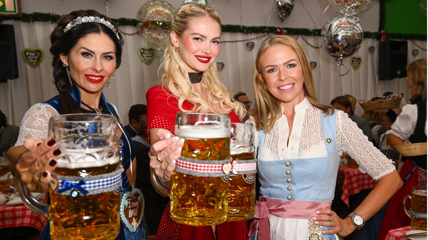 Jeannette Graf, Darya Strelnikova und Carolin Henseler