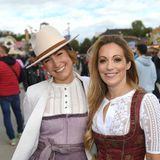 Sportlerin Denise Schindler und die Moderatorin Andrea Kaiser