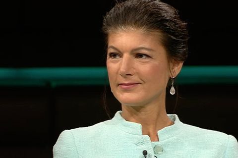 Die Linken-Politikerin Sahra Wagenknecht bekam bei "Markus Lanz" Gelegenheit, ihre umstrittene Bundestagsrede zu erklären