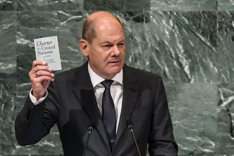 Russische Teilmobilisierung: Scholz wirft Putin "blanken Imperialismus" in der Ukraine vor