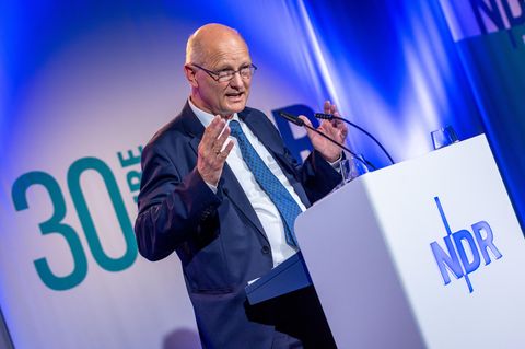 NDR  Intendant Joachim Knuth bei einer Festveranstaltung