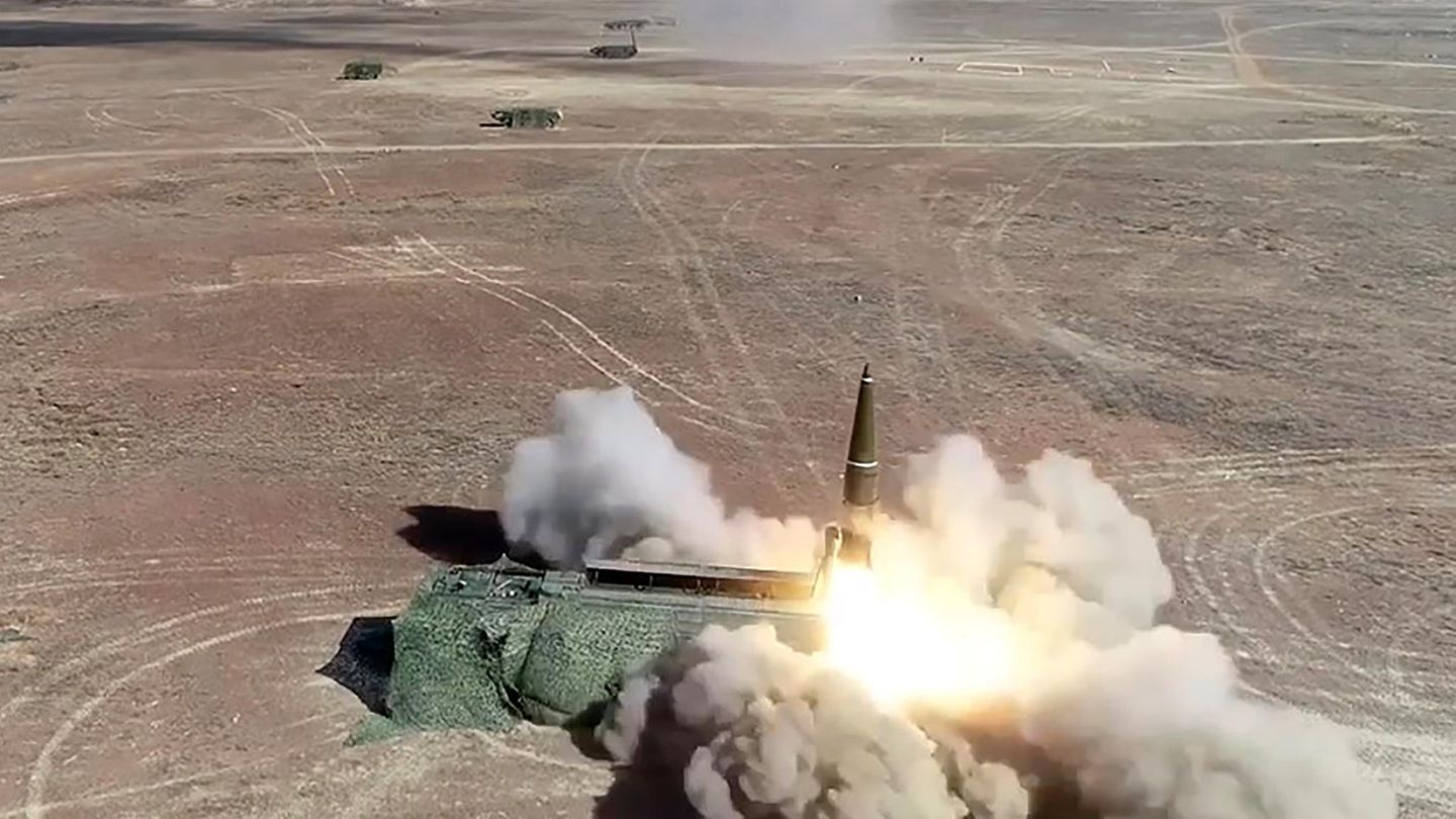 Russlands Iskander-Raketen können auch nuklear bestückt werden.