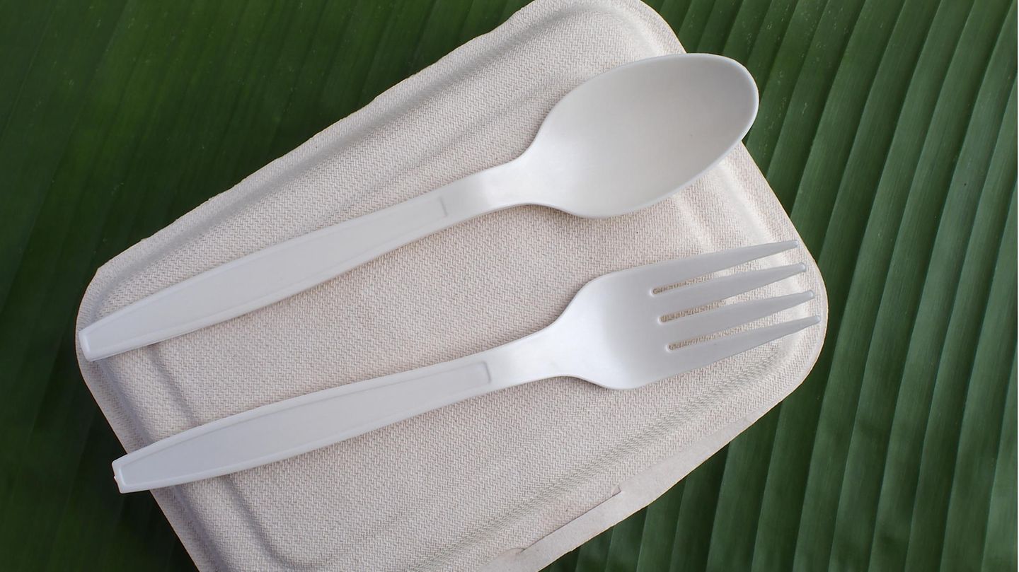 Besteck aus Bioplast