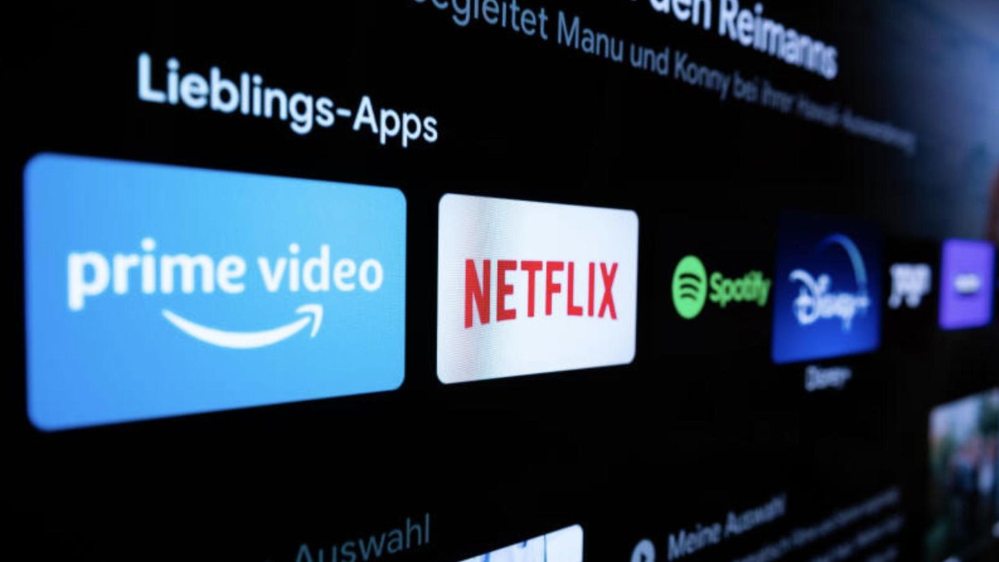 Icons von Streaming-Anbietern