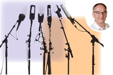 Nico Fried Kolumne Illustration