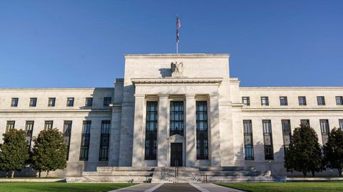 Das Gebäude der US-Notenbank Federal Reserve (Fed)