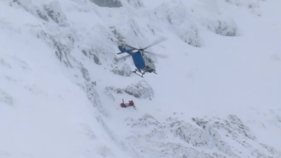 Video: Suche nach verunglücktem Bergsteiger geht weiter