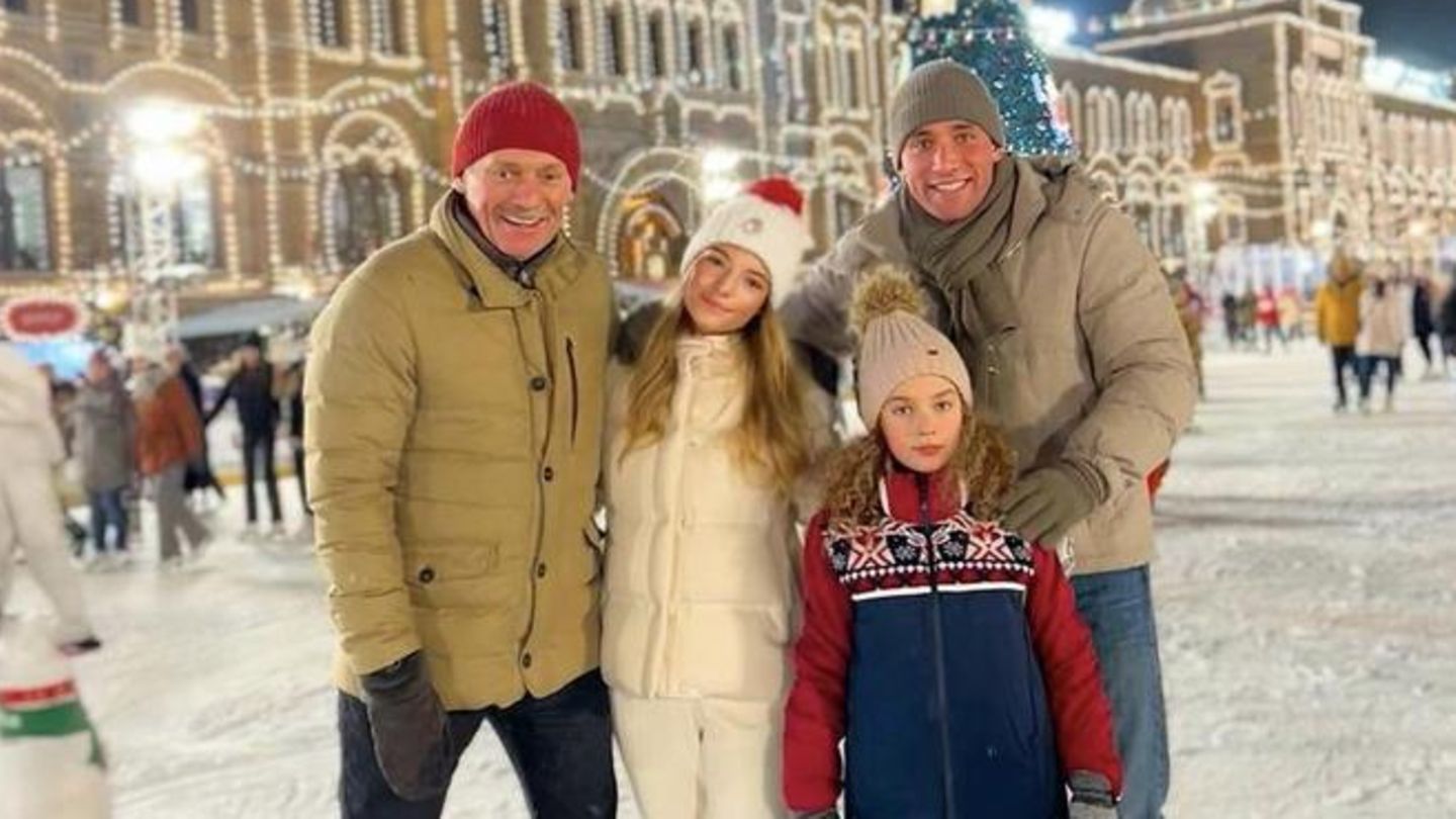 Nikolaj Peskow: Der Sohn des Kreml-Sprechers Dmitri Peskow auf dem Roten Platz in Moskau