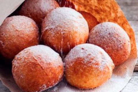 Unbedingt probieren: Quarkbällchen aus dem Ofen anstatt der Fritteuse