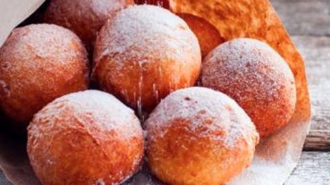 Unbedingt probieren: Quarkbällchen aus dem Ofen anstatt der Fritteuse