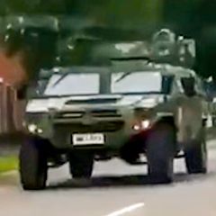 Video soll chinesischen Militär-Konvoi in der Ukraine zeigen – was hat es damit auf sich?