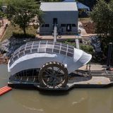 Hydraulisches Rad zur Bekämpfung der Umweltverschmutzung