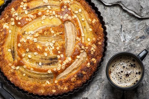 Rezept für leckeren und gesunden Frühstückskuchen – aus vier Zutaten