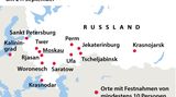 Proteste in Russland nach der Ankündigung der Teilmobilmachung