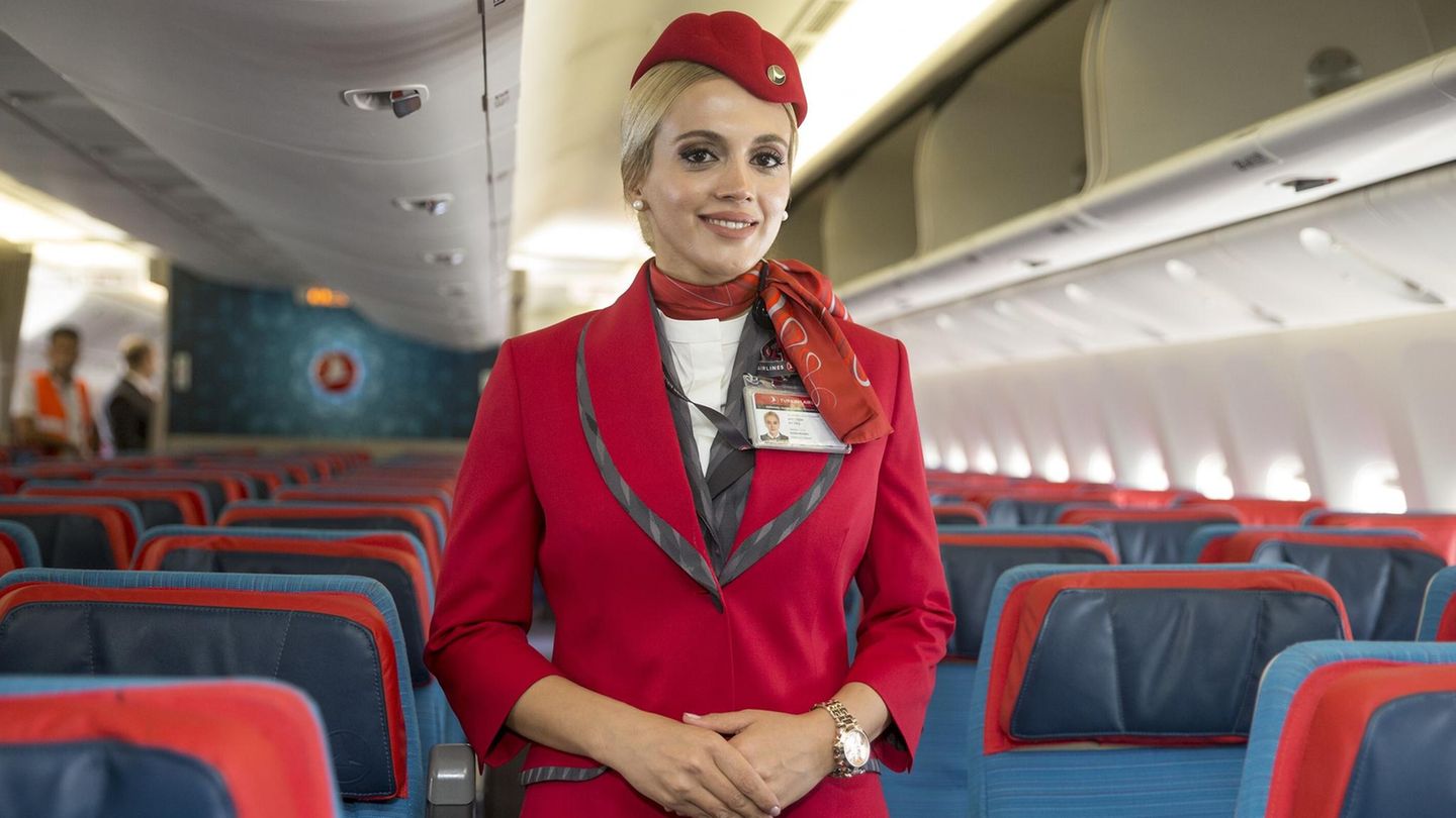 Crew der Turkish Airlines