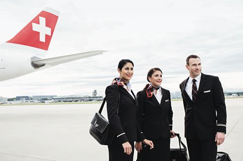 Crew von Swiss International Air Lines