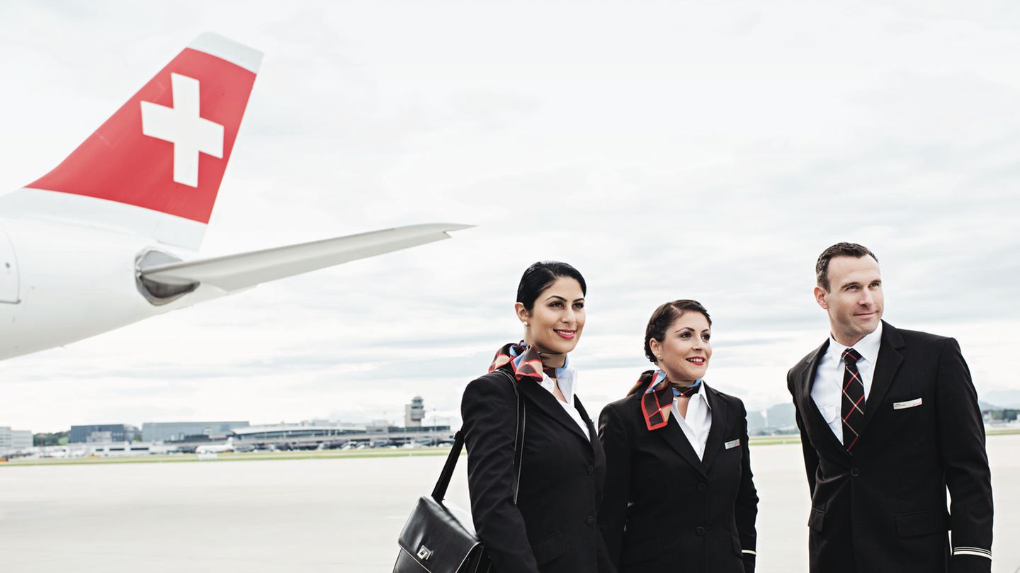 Crew von Swiss International Air Lines