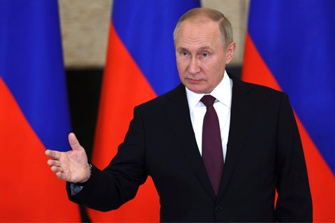 Wladimir Putin in Usbekistan