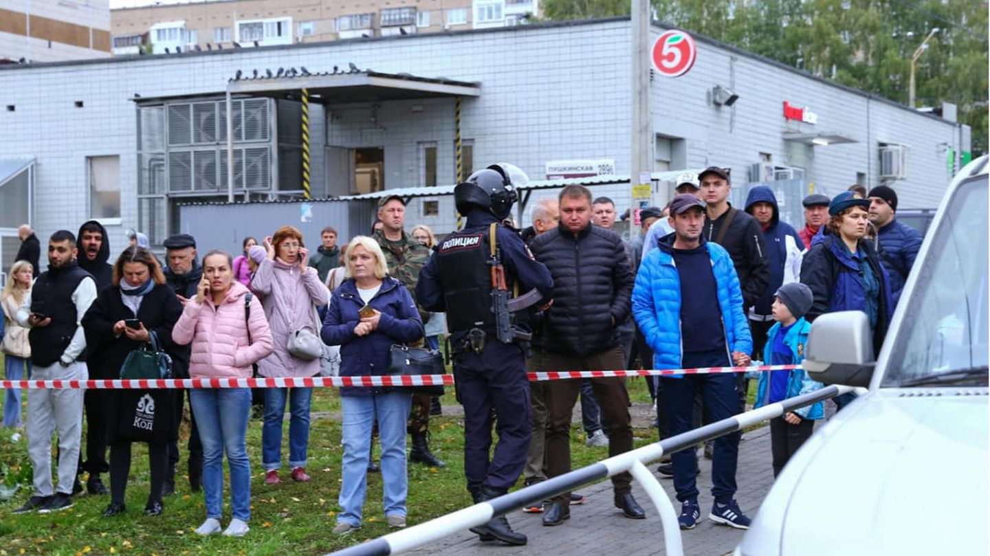 Angriff auf Schule in Ischewsk