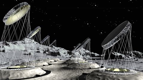 Autarkes Leben auf dem Mond: ESA plant aufblasbare Dörfer im Weltall