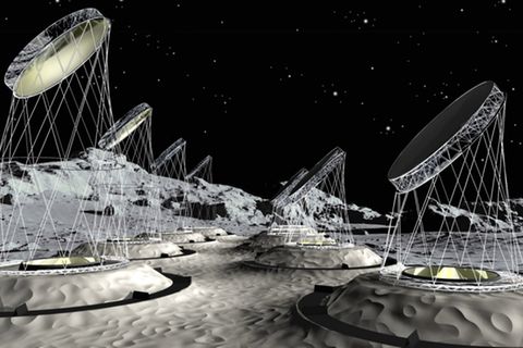 Autarkes Leben auf dem Mond: ESA plant aufblasbare Dörfer im Weltall