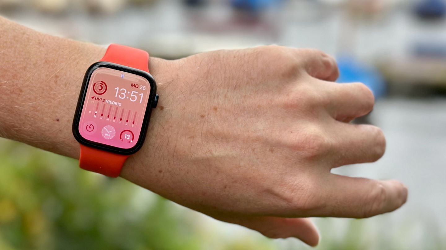 Die Apple Watch Series 8 macht beim Sport eine gute Figur