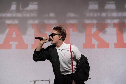 Kraftklub-Sänger Felix Brummer