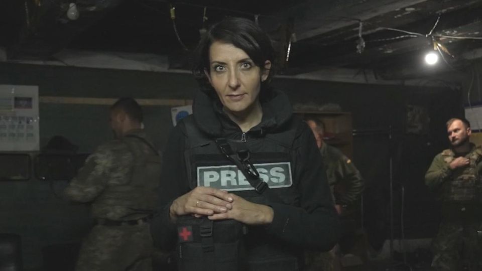 Besetzte Region: Reporterin besucht ukrainischen Bunker im Donbass
