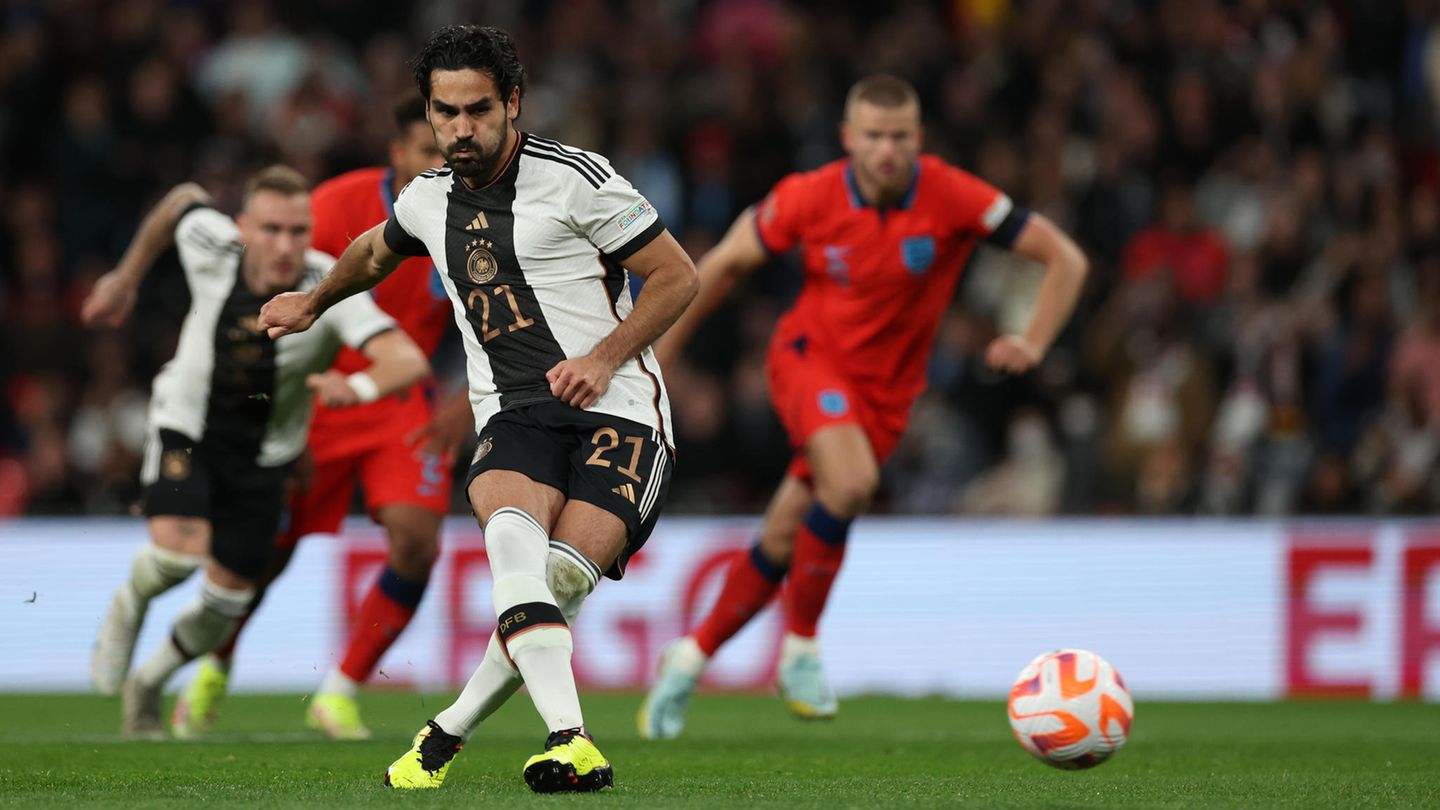 Germany's Ilkay Gündogan scored the 0-1 with a penalty