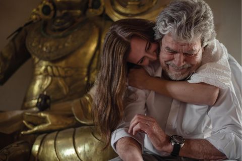 Reinhold Messner, 78, und seine Frau Diane, 42