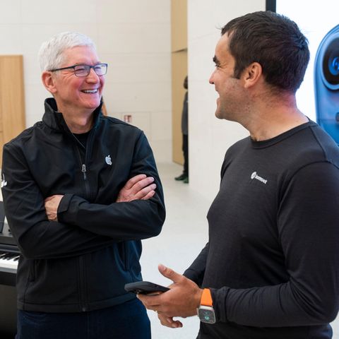 Markus Hallermann von der Outdoor-App Komoot konnte Wanderfan Tim Cook begeistern
