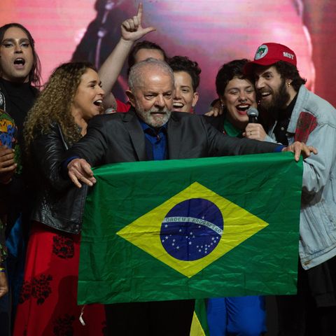 Präsidentschaftskandidat Luiz Inacio Lula da Silva