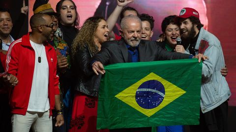 Präsidentschaftskandidat Luiz Inacio Lula da Silva