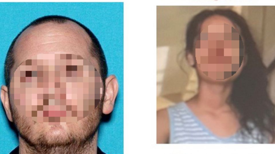 Mit diesen Bildern suchte die Polizei in Kalifornien nach Anthony G. und seiner Tochter