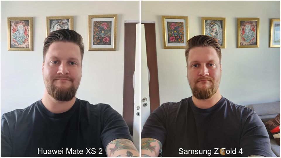 Samsung Z Fold 4 und Huawei Mate XS 2