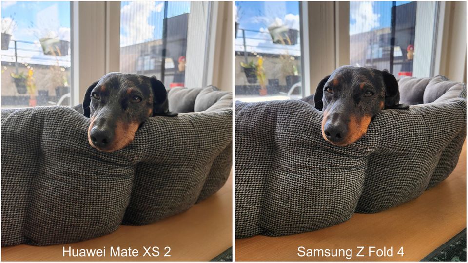 Samsung Z Fold 4 und Huawei Mate XS 2