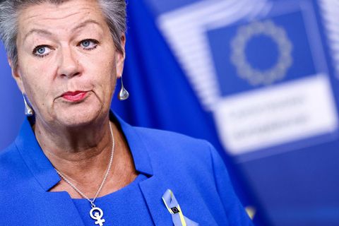 EU-Innenkommissarin Ylva Johansson geht davon aus, dass ein Anschlag auf die Gas-Pipelines verübt wurde