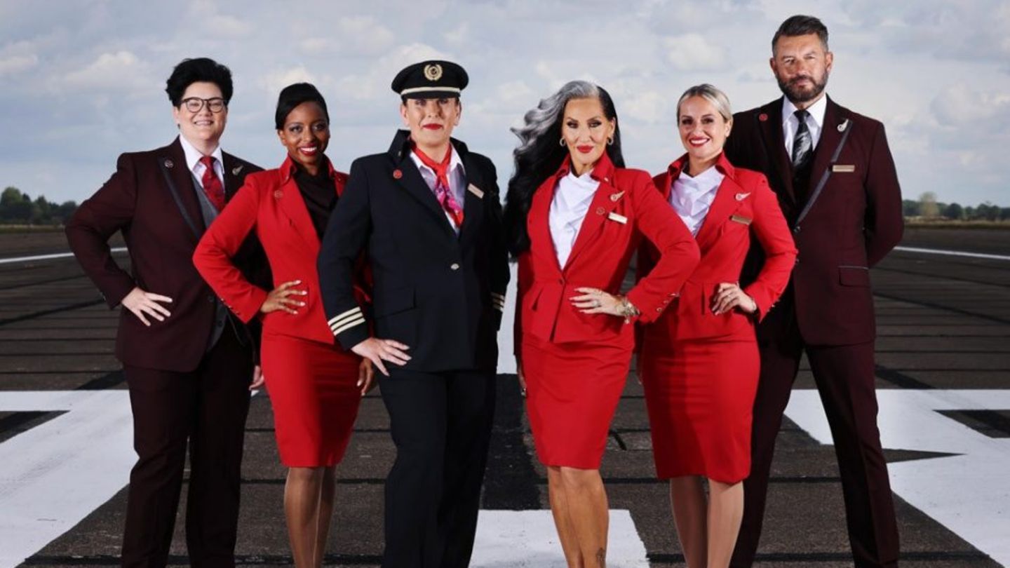 Uniformen von Virgin Atlantic