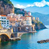 Die Amalfiküste in Italien.