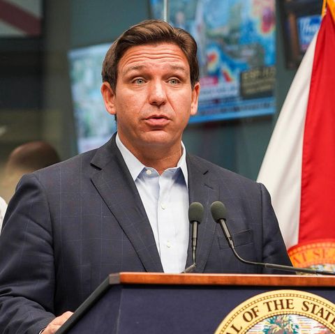 Ron DeSantis informiert über den Verlauf von Hurrikan Ian