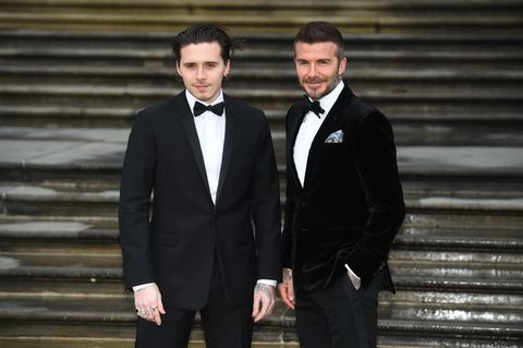Brooklyn Peltz Beckham und David Beckham