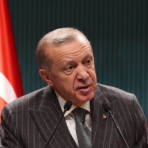 Der türkische Staatspräsident Recep Tayyip Erdoğan