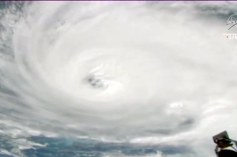 Video aus dem Weltall: Nasa zeigt, wie Hurricane Ian auf Florida trifft