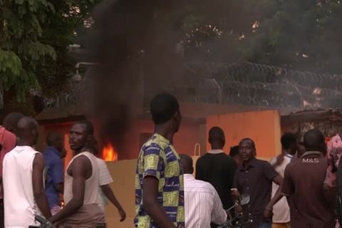 Video: Unruhen nach Putsch in Burkina Faso