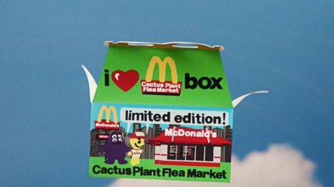 Bei der Kooperation mit Cactus Plant Flea Market richtet sich McDonald's bewusst an erwachsene Kunden