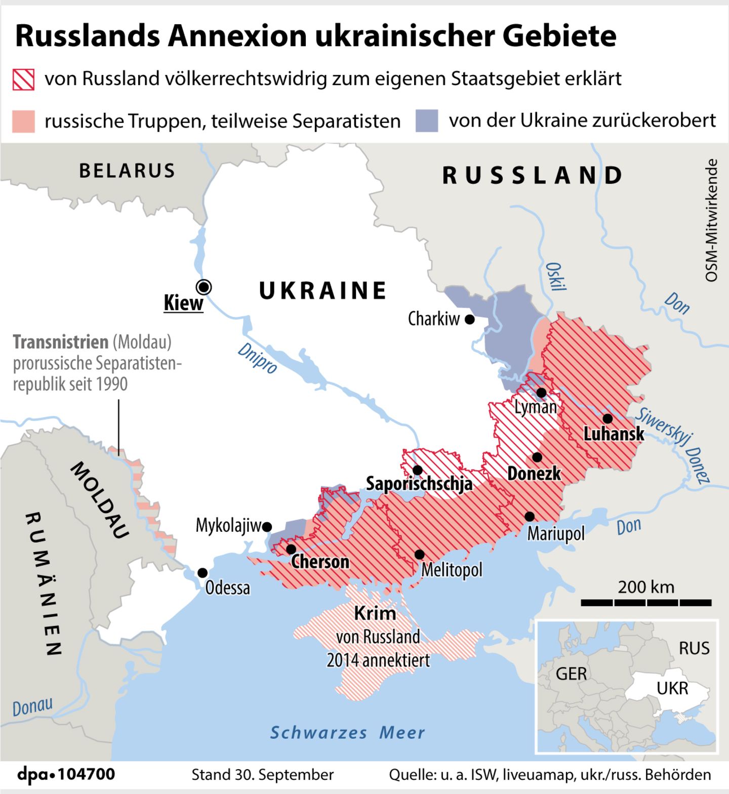 Die Oblaste der Volksreferenden
