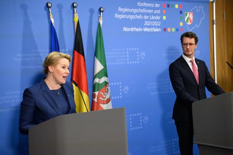 Wüst Giffey Ministerpräsidenten